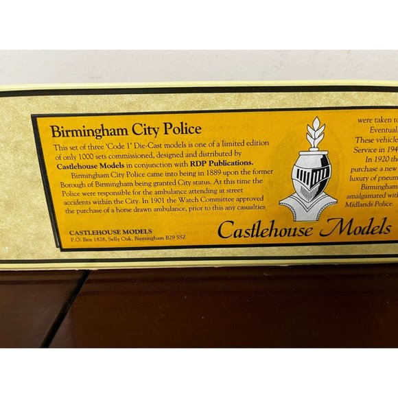 Vintage LLEDO LP13 1934 MODEL A FORD VAN Truck set of 3 news newspaper new - Picture 11 of 11